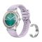 Colmi L28 okosóra (ezüst-lila + ezüst acél szíj) (L28 SILVER-PURPLE)